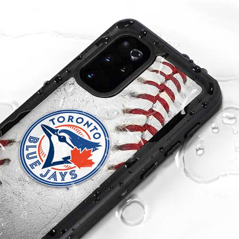 MLB Toronto Blue Jays Game Ball Galaxy S20 Plus Waterproof Case