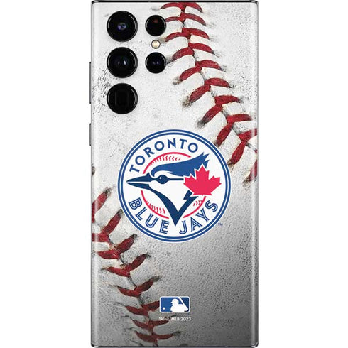 MLB Toronto Blue Jays Game Ball Galaxy S22 Ultra Skin