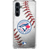MLB Toronto Blue Jays Game Ball Galaxy S23 FE Clear Case