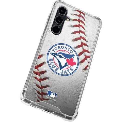 MLB Toronto Blue Jays Game Ball Galaxy S23 FE Clear Case