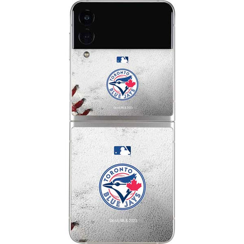 MLB Toronto Blue Jays Game Ball Galaxy Z Flip3 5G Skin