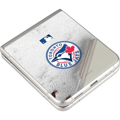 MLB Toronto Blue Jays Game Ball Galaxy Z Flip3 5G Skin