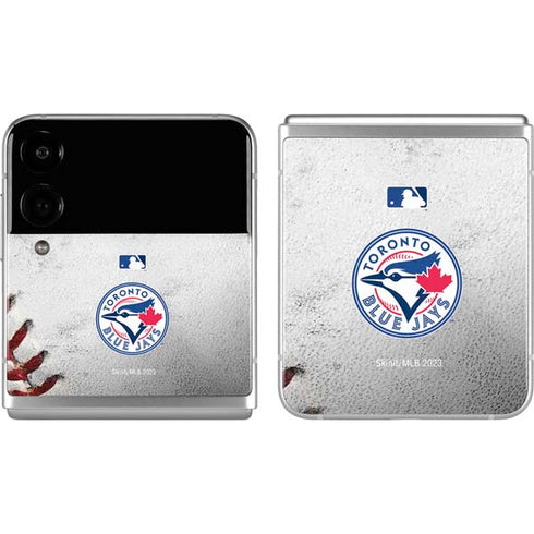 MLB Toronto Blue Jays Game Ball Galaxy Z Flip4 5G Skin