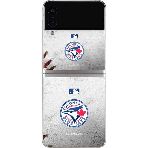 MLB Toronto Blue Jays Game Ball Galaxy Z Flip4 5G Skin