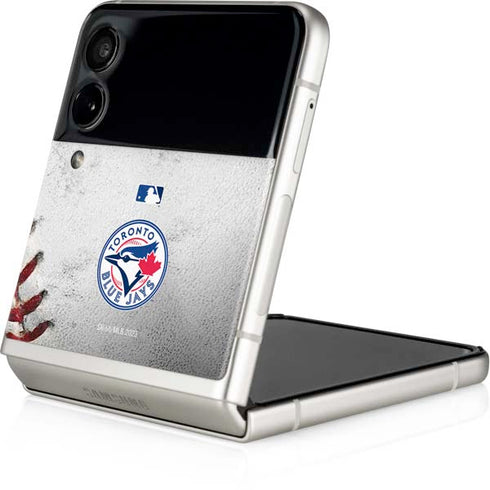 MLB Toronto Blue Jays Game Ball Galaxy Z Flip4 5G Skin
