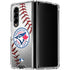 MLB Toronto Blue Jays Game Ball Galaxy Z Fold4 5G Clear Case