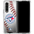 MLB Toronto Blue Jays Game Ball Galaxy Z Fold4 5G Clear Case