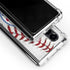 MLB Toronto Blue Jays Game Ball Galaxy Z Fold4 5G Clear Case