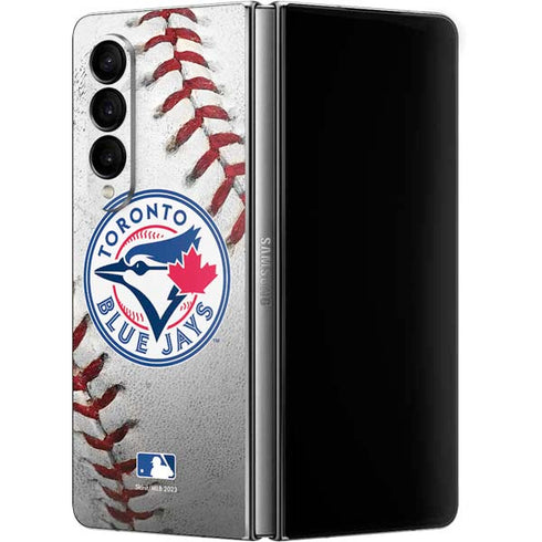 MLB Toronto Blue Jays Game Ball Galaxy Z Fold4 5G Skin