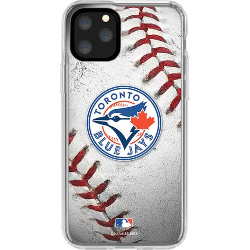 MLB Toronto Blue Jays Game Ball iPhone 11 Pro Clear Case