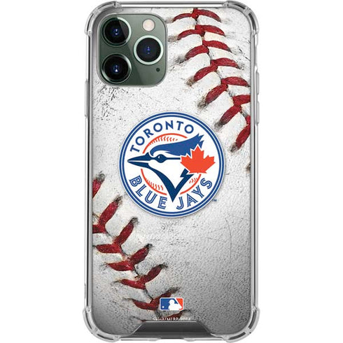 MLB Toronto Blue Jays Game Ball iPhone 11 Pro Max Clear Case