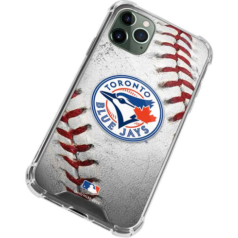 MLB Toronto Blue Jays Game Ball iPhone 11 Pro Max Clear Case