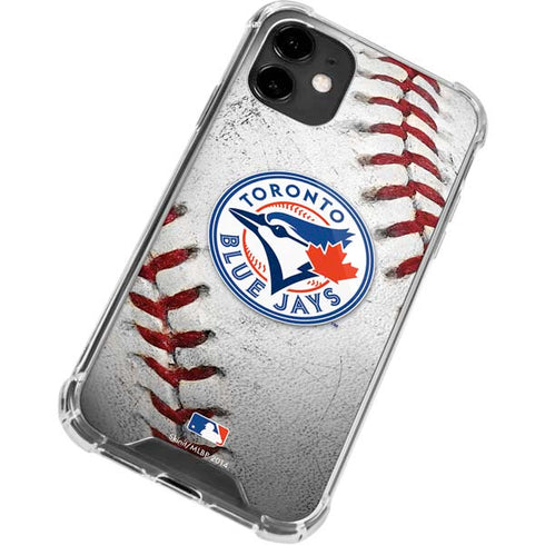MLB Toronto Blue Jays Game Ball iPhone 12 Mini Clear Case