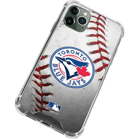 MLB Toronto Blue Jays Game Ball iPhone 12 Pro Clear Case