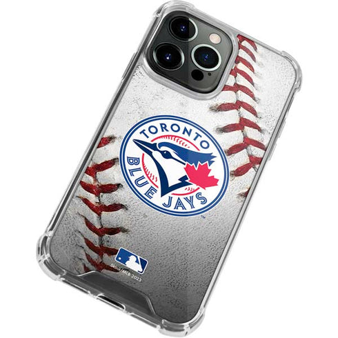 MLB Toronto Blue Jays Game Ball iPhone 13 Pro Max Clear Case