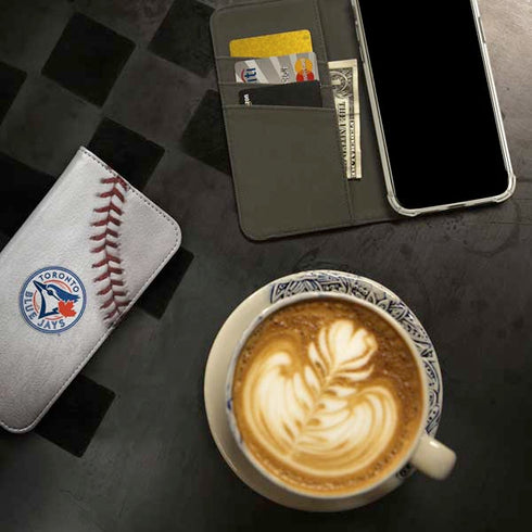 MLB Toronto Blue Jays Game Ball iPhone 13 Pro Max Folio Case