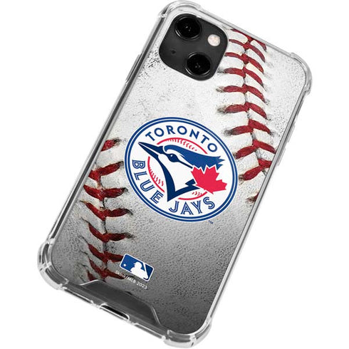 MLB Toronto Blue Jays Game Ball iPhone 14 Clear Case