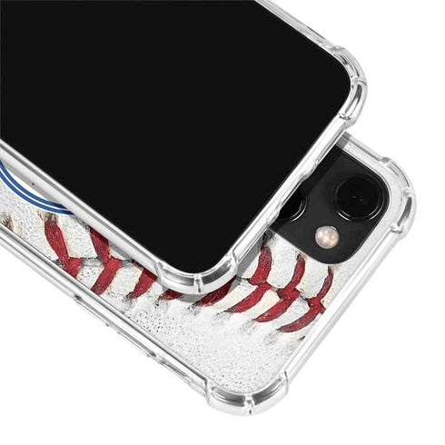 MLB Toronto Blue Jays Game Ball iPhone 14 Plus Clear Case