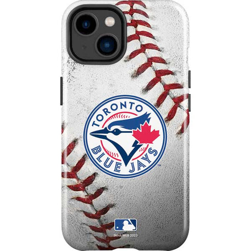 MLB Toronto Blue Jays Game Ball iPhone 14 Plus Impact Case