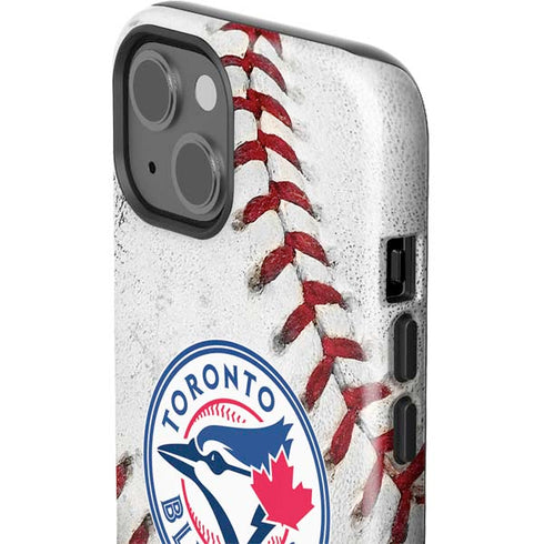 MLB Toronto Blue Jays Game Ball iPhone 15 Plus Impact Case