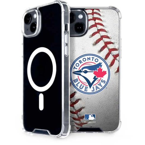 MLB Toronto Blue Jays Game Ball iPhone 15 Plus MagSafe Case