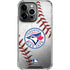 MLB Toronto Blue Jays Game Ball iPhone 14 Pro Clear Case