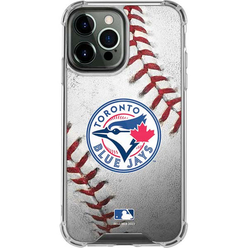 MLB Toronto Blue Jays Game Ball iPhone 15 Pro Max Clear Case