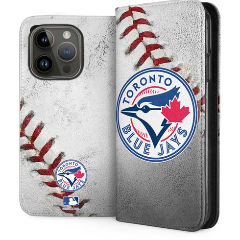MLB Toronto Blue Jays Game Ball iPhone 15 Pro Folio Case