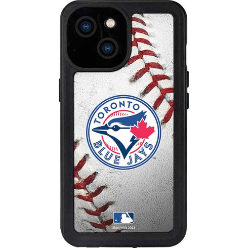 MLB Toronto Blue Jays Game Ball iPhone 15 Waterproof Case
