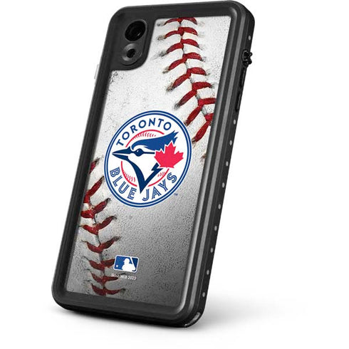 MLB Toronto Blue Jays Game Ball iPhone XR Waterproof Case