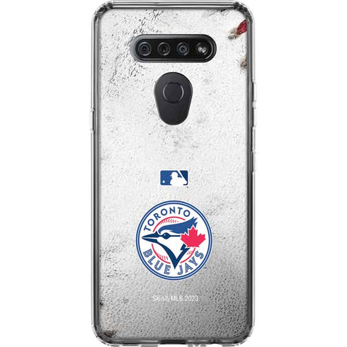 MLB Toronto Blue Jays Game Ball LG K51/Q51 Clear Case