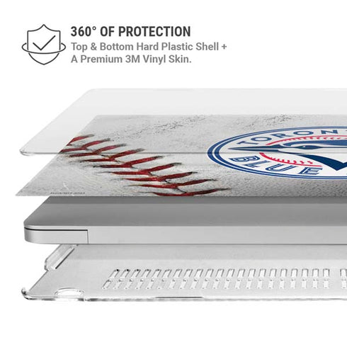 MLB Toronto Blue Jays Game Ball MacBook Air 15in (2023-2025) Case plus Skin