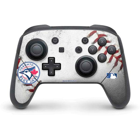 MLB Toronto Blue Jays Game Ball Nintendo Switch Pro Controller Skin