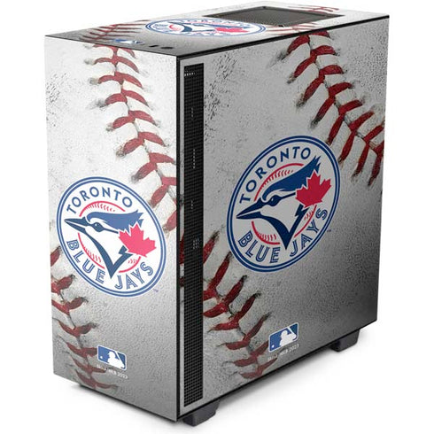 MLB Toronto Blue Jays Game Ball NZXT H510 Compact ATX Mid-Tower Case Skin