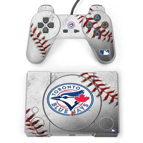 MLB Toronto Blue Jays Game Ball PlayStation Classic Bundle Skin