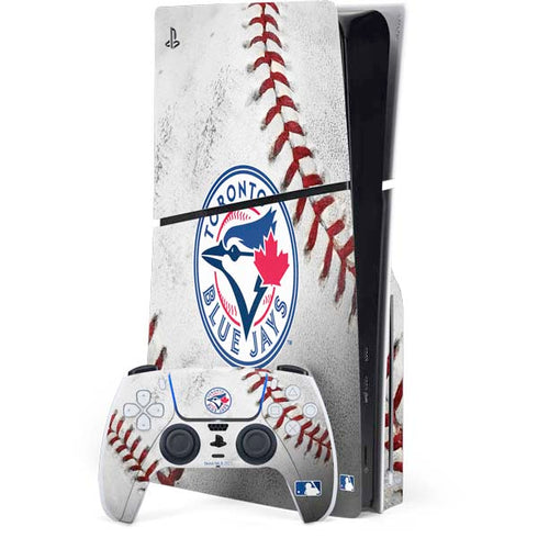 MLB Toronto Blue Jays Game Ball PS5 Slim Disk Bundle Skin