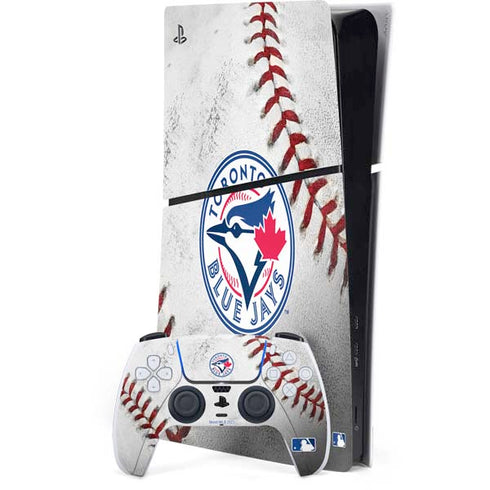 MLB Toronto Blue Jays Game Ball PS5 Slim Digital Edition Bundle Skin