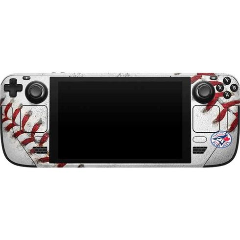 MLB Toronto Blue Jays Game Ball Steam Deck Handheld Gaming Computer Skin