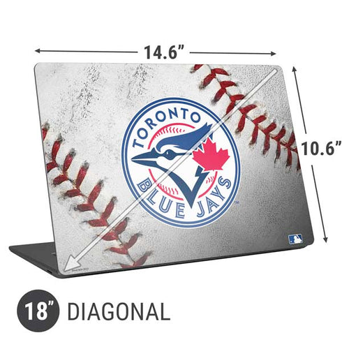 MLB Toronto Blue Jays Game Ball Universal Laptop 18in (14.6 x 10.6in) Skin