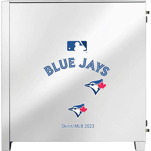 MLB Toronto Blue Jays Jersey Home Corsair 4000D Tempered Glass Mid-Tower ATX Case Skin