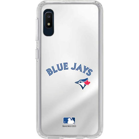 MLB Toronto Blue Jays Jersey Home Galaxy A10e Clear Case