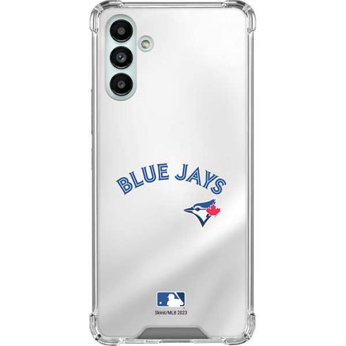 MLB Toronto Blue Jays Jersey Home Galaxy A13 5G Clear Case