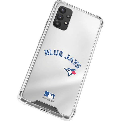 MLB Toronto Blue Jays Jersey Home Galaxy A32 5G Clear Case