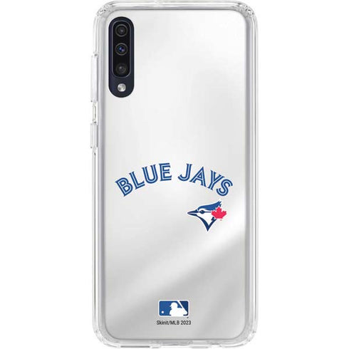 MLB Toronto Blue Jays Jersey Home Galaxy A50 Clear Case