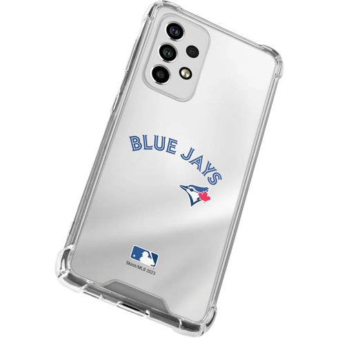 MLB Toronto Blue Jays Jersey Home Galaxy A53 5G Clear Case