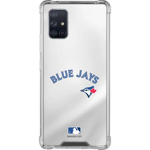 MLB Toronto Blue Jays Jersey Home Galaxy A71 5G Clear Case