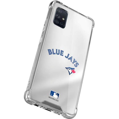MLB Toronto Blue Jays Jersey Home Galaxy A71 5G Clear Case