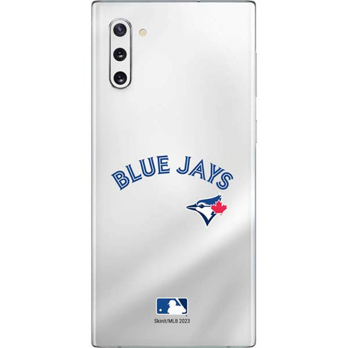 MLB Toronto Blue Jays Jersey Home Galaxy Note 10 Skin