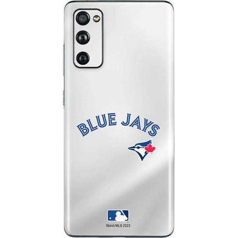 MLB Toronto Blue Jays Jersey Home Galaxy S20 Fan Edition Skin