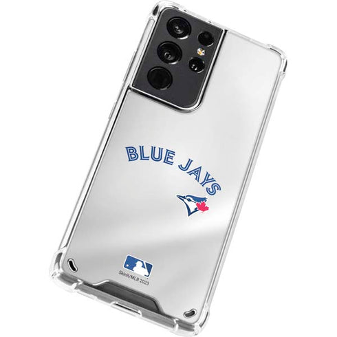 MLB Toronto Blue Jays Jersey Home Galaxy S21 Ultra 5G Clear Case